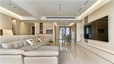 12.8w打造現(xiàn)代風格的家131m² | 麗爾曼頓全房全屋定制